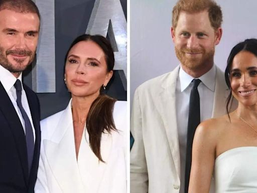 Why Prince Harry and Meghan Markle's relationship with Victoria Beckham 'soured' - Times of India