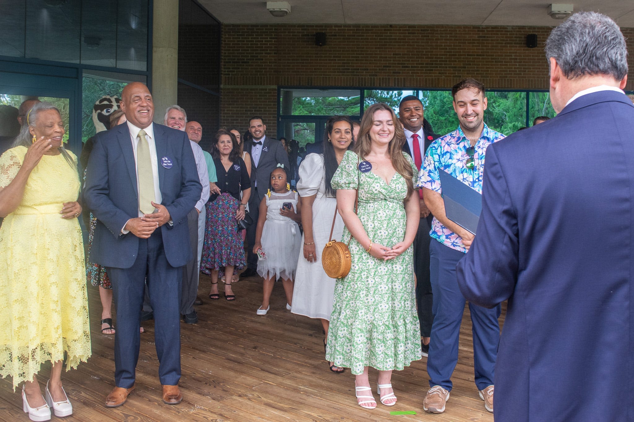 Swoops and champagne: 30 couples who met at the University of North Florida renew vows