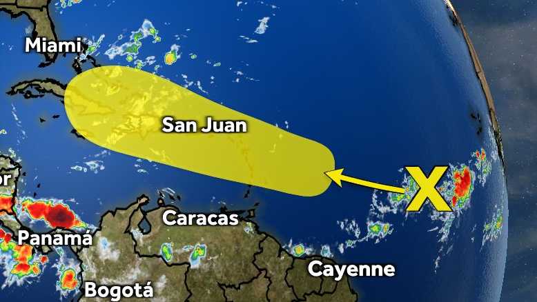 National Hurricane Center tracking system that could develop in the coming days