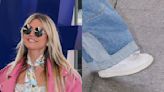 Heidi Klum Slips on White Sneakers Ahead of Cannes Film Festival 2024