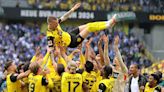 El Dortmund golea al colista en la despedida de Reus