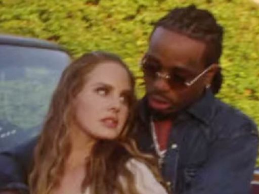 Lana Del Rey and Quavo get cozy in music video for collab song Tough