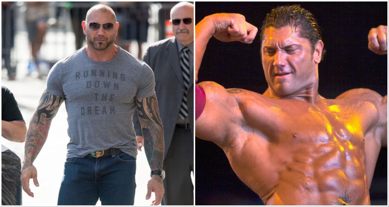 WWE legend Batista looks borderline unrecognisable now after retiring from in-ring competition