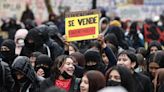 Un fuerte despliegue policial en el cuarto día de las protestas estudiantiles en Chile