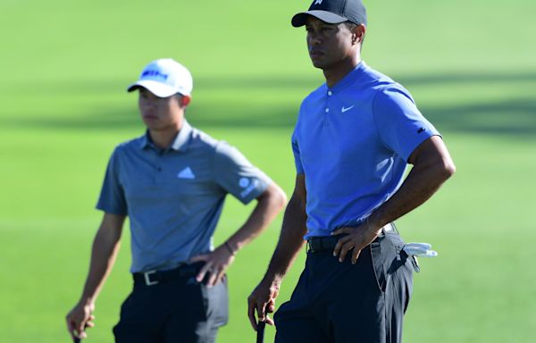 Collin Morikawa Reveals Why Tiger Woods Won't Use a Cart at the U.S. Open