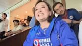 Xóchitl Gálvez celebra el pase de Cruz Azul a Semifinales: "Ser del Azul es nunca rendirse"