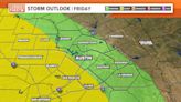 Timeline: Severe storms possible early Friday morning; more storms possible in the afternoon
