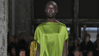 Slime Green, The New Chloé Woman, And All The Imaginative Pieces At PFW | Essence