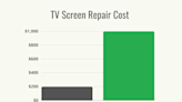 How Much Does TV Screen Repair Cost?