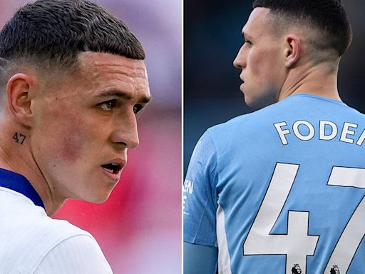 Why Phil Foden has the number 47 tattoo and it's special meaning