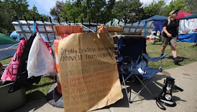 Police shut down tent encampment at Wayne State University protesting Israel