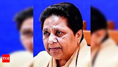 Mayawati accuses BJP and Congress of making Constitution casteist and communal | Lucknow News - Times of India