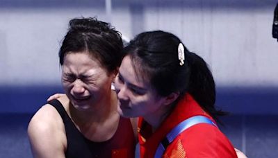 巴黎奧運》全紅嬋10米奪金衛冕哭了！「水花消失術」擊敗陳芋汐 - 體育