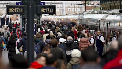 Rail misery as hundreds of trains cancelled with staff choosing to watch England