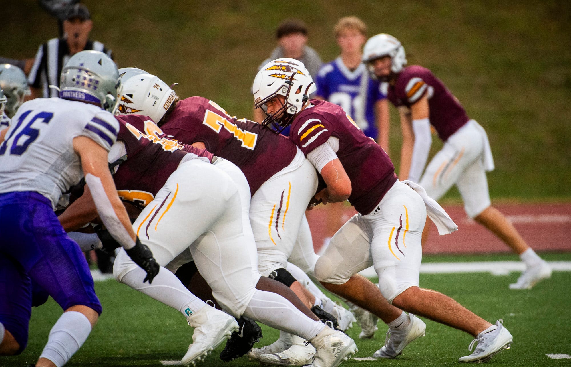 'Preaching physicality': How Bloomington North football's ground game buried rival South