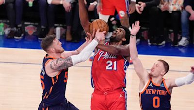 Philadelphia 76ers blow lead in final minute in Game 2 loss to New York Knicks