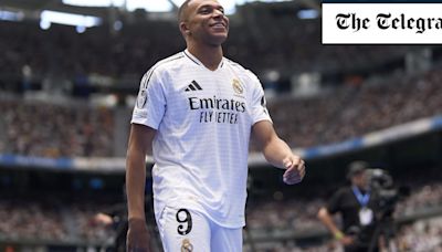 Kylian Mbappe’s Real Madrid unveiling in front of 80,000 fans as new Galactico echoes Ronaldo