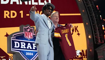 Washington Commanders QB Jayden Daniels 'Dream Came True' at NFL Draft