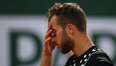 Hugo Gaston se quebró en llanto luego de perder la final en Kitzbuhel