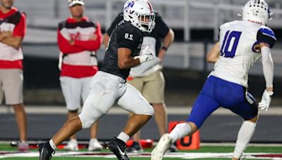 No. 1 Millard South football rolls over No. 6 Kearney, RB Gabe Prucha scores 4 total TDs