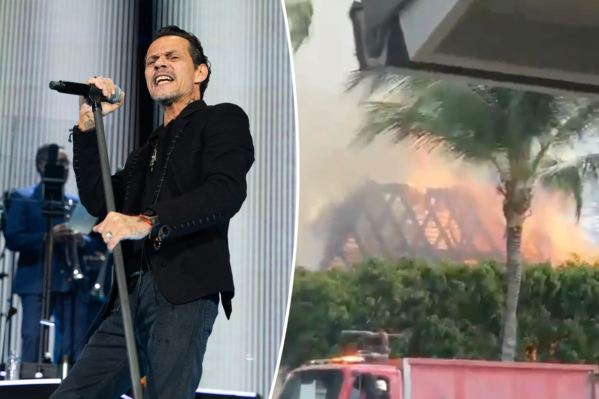 Marc Anthony’s Dominican Republic home catches fire, 3 bungalows destroyed in flames