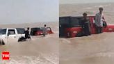 Mahindra Thar: Gujarat youngsters' Thar SUVs trapped in sea during IG reel stunt: Here's how police responded | - Times of India
