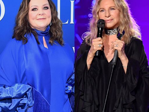 Melissa McCarthy Reacts to Barbra Streisand Asking If She Uses Ozempic