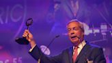 Nigel Farage booed by furious celebs as he beats Susanna Reid at award show