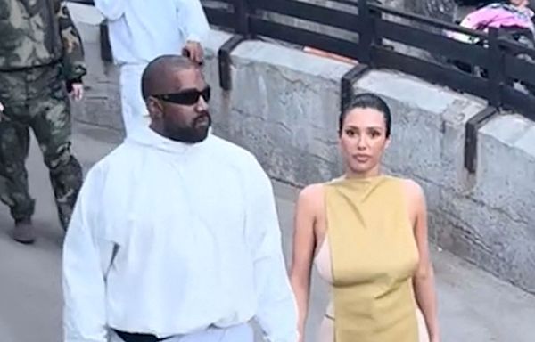 Kanye's LA house cleared out by movers after fan fears he's 'headed for divorce'