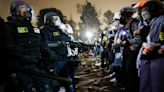 Campus protests live: Police clear UCLA encampment and arrest over 130 Gaza demonstrators