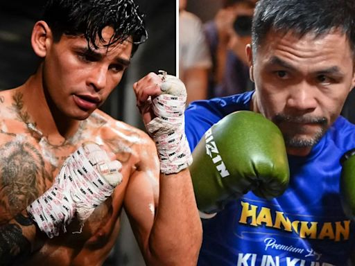 Garcia, 25, in talks to fight Pacquiao, 45, despite boxer's boxing drugs ban