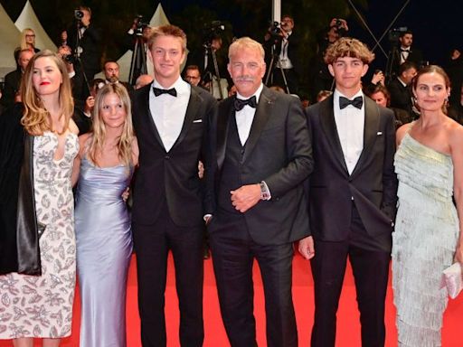 Kevin Costner Says He'll "Never Forget" Attending Cannes Film Festival with 5 of His Children