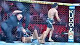 UFC 301 video: Alessandro Costa chops down Kevin Borjas with leg kicks to set up TKO