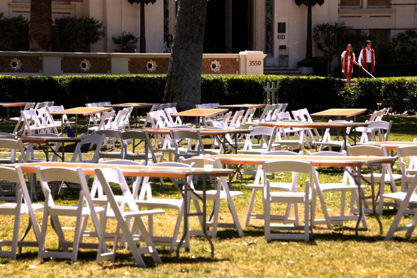 Opinion: The commencement USC students, and their parents, should have had