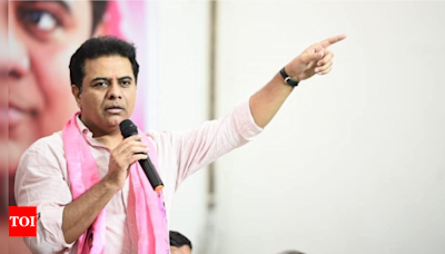 KTR says Telangana drew a blank despite 8 MPs from BJP from the state | Hyderabad News - Times of India