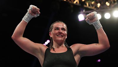 Chantelle Cameron hints Katie Taylor trilogy rematch remains in her sights after win - 'Everyone knows who I want' - Eurosport