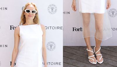 Diane Kruger Goes Crispy White With Thong Sandals at Human Prize Event During Cannes Film Festival 2024