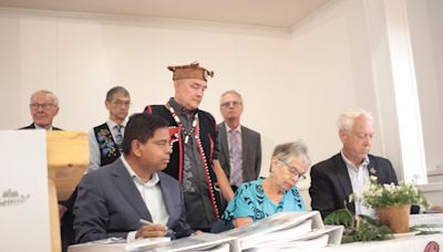 K'ómoks First Nation initials Treaty with Canada, B.C.