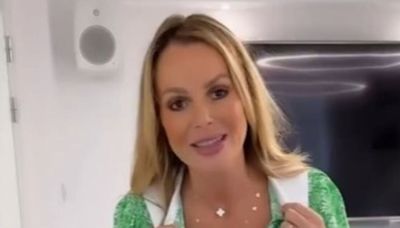 Amanda Holden labelled 'goddess' as she wows in eye-catching green dress