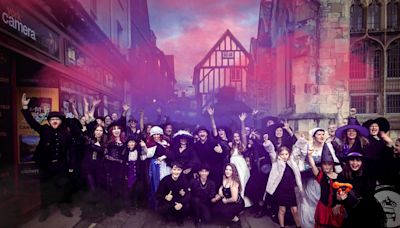 A gaggle of witches take over York for annual coven meeting