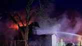 2 Dayton houses destroyed, 10 people displaced after fire on Alaska Street Monday night