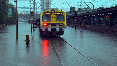 Mumbai: Heavy Rains, Waterlogging At Railway Tracks Leads To Train Services Being Suspended; Check Details Here