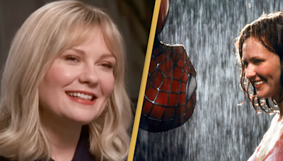 Kirsten Dunst opens up on iconic Spider-Man kissing scene she admits was 'miserable' to film