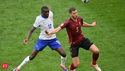 Mbappé and France into Euro 2024 quarterfinals after Muani's late goal beats Belgium 1-0