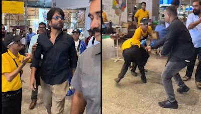 Nagarjuna Akkineni's bodyguard pushes a disabled fan on airport, actor apologises on Twitter saying "it won't happen in future"