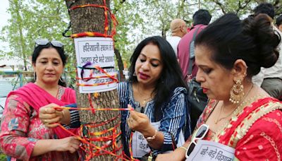 Bhopal citizens up in arms against felling of trees for VVIP bungalows