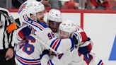 Sunday's NHL playoffs: Rangers top Panthers in overtime to take lead in East finals