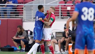 James McClean squares up to Chelsea star after two minutes of fiery pre-season friendly