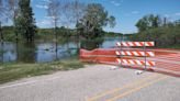 Des Moines River flooding has closed Canyon Drive and other entrances at Ledges State Park