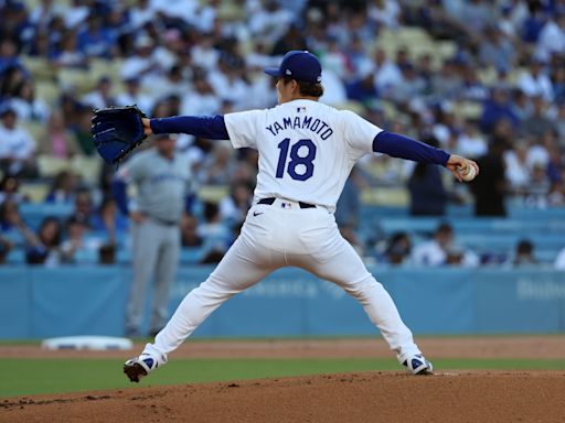 Return timeline still unclear for Dodgers' Yoshinobu Yamamoto as rehab progresses: 'I'm trying to come back as soon as I can'